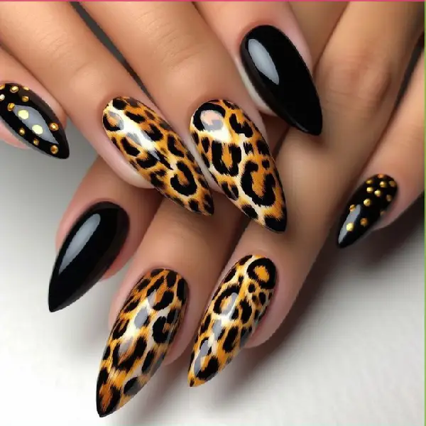 Animal Print Nails Nail Extension Designs

